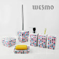 Polyresin baño / accesorios de baño conjunto (WBP0232B)